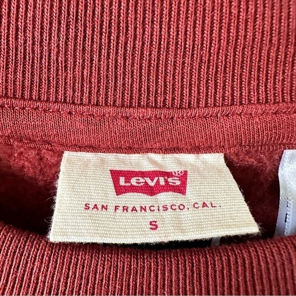 LEVIS-SWEAT CREW RAGLAN LAUNDRY  (Size:Small) - Picture 9 of 9